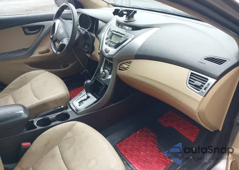 2011 Hyundai Elantra Gls из США, поврежденный, VIN 5NPDH4AE5BH025932